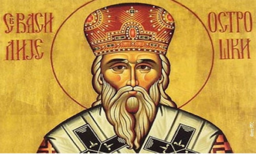 Danas je Sveti Vasilije Ostroški - čudotvorac i iscelitelj najtežih bolesti