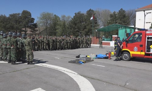 VOJSKA I VATROGASCI SPREMNI ZA VANREDNE SITUACIJE