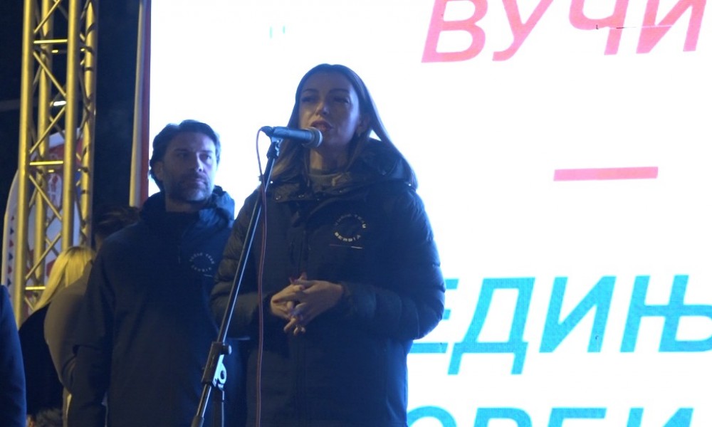 Andrijana Mesarović u Požarevcu pozvala građane na jedinstvo i podršku listi
