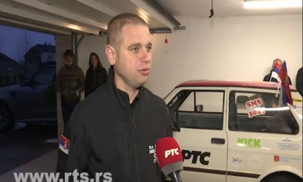 Počinje humanitarno putešestvije - "jugom" od Srbije do Kine "Za naše heroje"