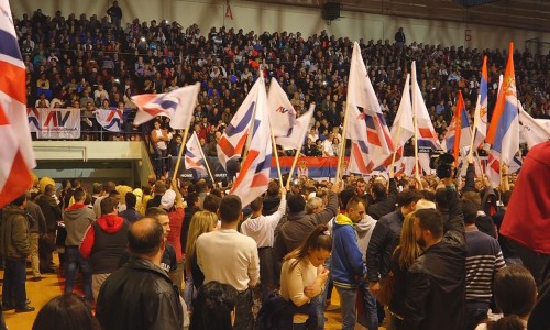 MITING PREDSEDNIČKOG KANDIDATA ALEKSANDRA VUČIĆA U POŽAREVCU