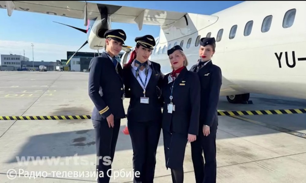 Prvi put kompletna ženska posada "Er Srbije" – let pilotkinja od Kraljevine Jugoslavije do danas