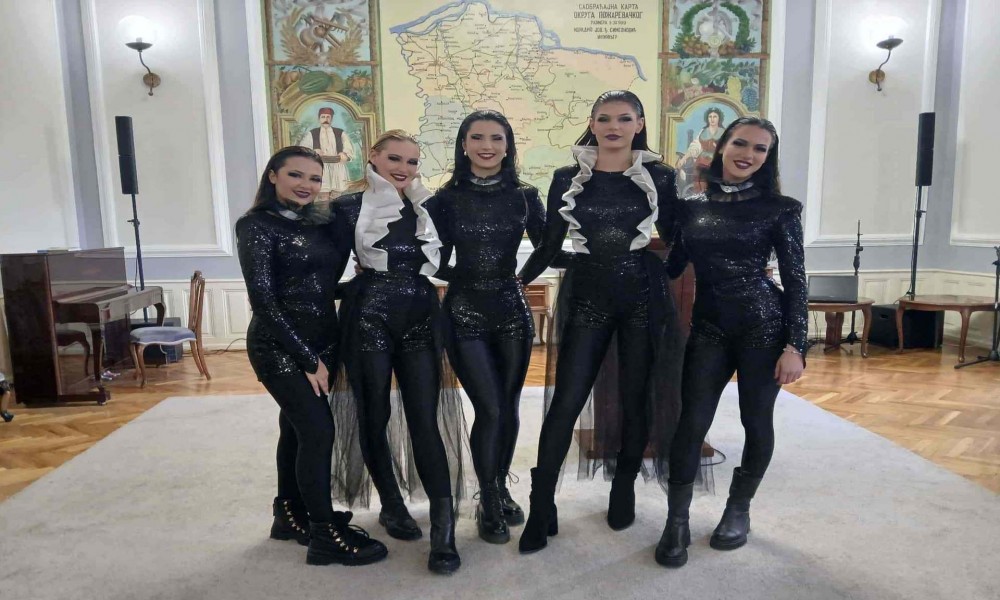 Prijem za pobednice na takmičenju "Ritam Evrope"