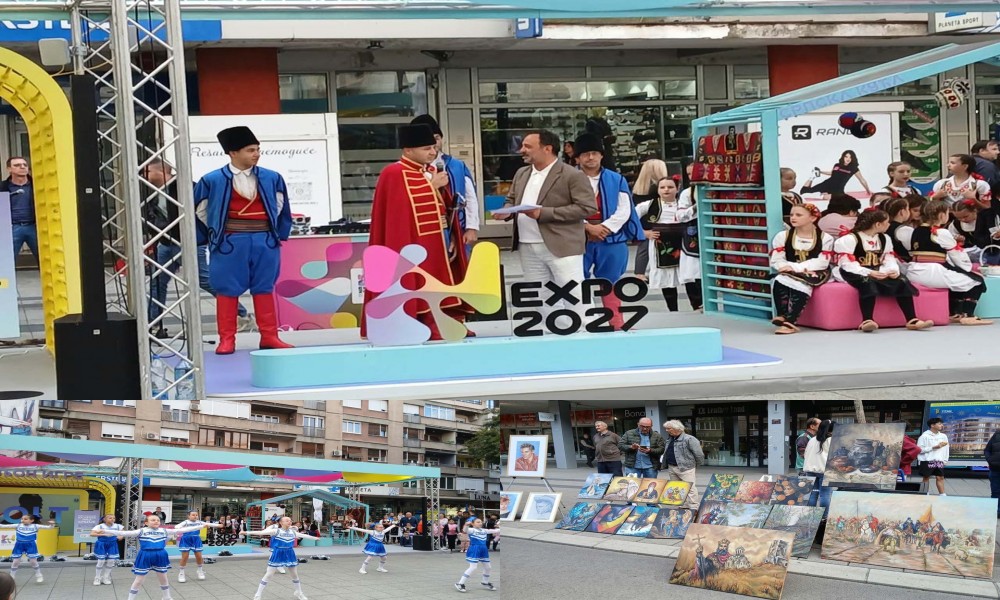 Ekspo karavan - Paviljon igre predstavio Požarevac u Tabačkoj čaršiji