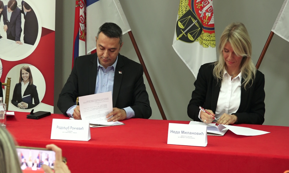 Lakše zapošljavanje osuđenih lica: Sporazum o saradnji između KPZ Zabela i NSZ